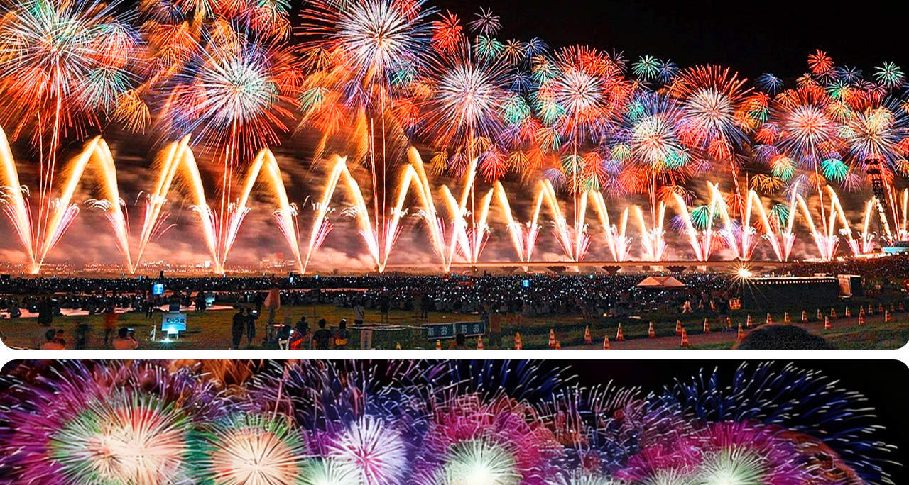 花火　長岡花火大会の音源　LPレコード　帯付き 2026年長岡花火大会チケット+交通パッケージ（お一人様につき夏用浴衣1